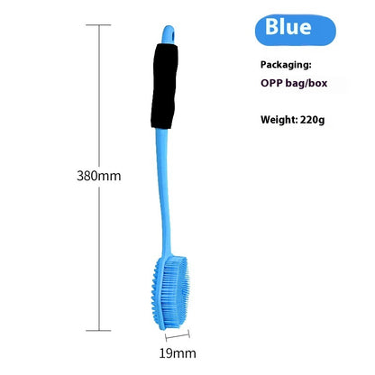 Long Handle Silicone Back Scrubber and Body Brush